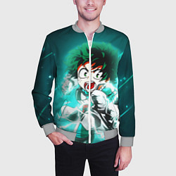 Бомбер мужской Моя геройская академия, цвет: 3D-меланж — фото 2