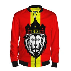 Бомбер мужской One Lion King, цвет: 3D-черный