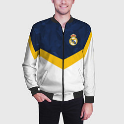 Бомбер мужской Real Madrid FC: Sport, цвет: 3D-черный — фото 2