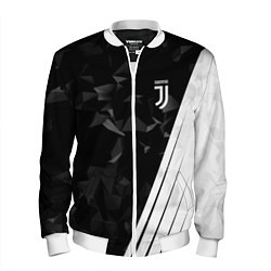 Бомбер мужской FC Juventus: Abstract, цвет: 3D-белый