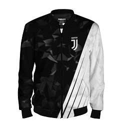 Бомбер мужской FC Juventus: Abstract, цвет: 3D-черный