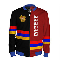 Бомбер мужской Armenia, цвет: 3D-синий