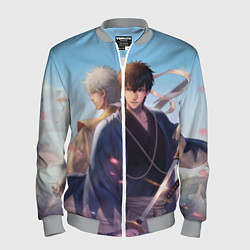 Бомбер мужской Gintama, цвет: 3D-меланж