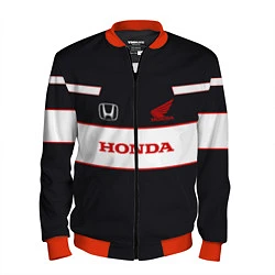 Бомбер мужской Honda Sport, цвет: 3D-красный