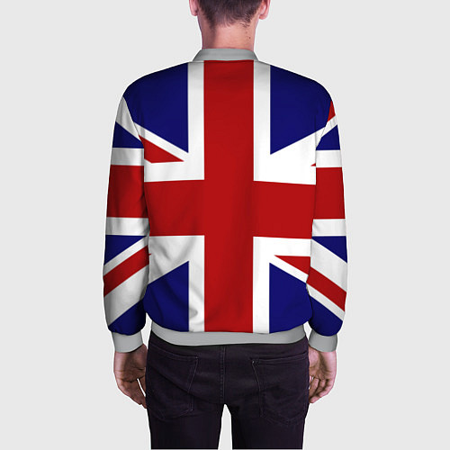 Мужской бомбер Sex Pistols UK / 3D-Меланж – фото 4