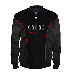 Бомбер мужской Audi Style, цвет: 3D-черный