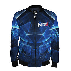 Мужской бомбер Mass Effect: Blue Armor N7