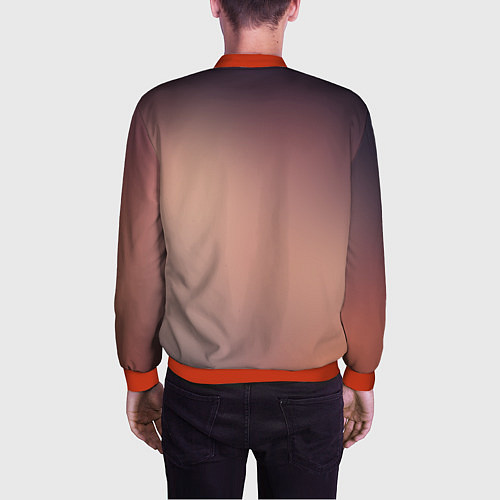 Мужской бомбер Satsuriku no Tenshi / 3D-Красный – фото 4