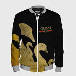 Бомбер мужской GUSSI: Gold Edition, цвет: 3D-меланж