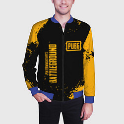 Бомбер мужской PUBG: Black Fashion, цвет: 3D-синий — фото 2