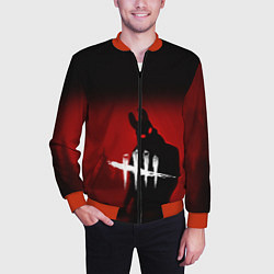 Бомбер мужской Dead by Daylight, цвет: 3D-красный — фото 2