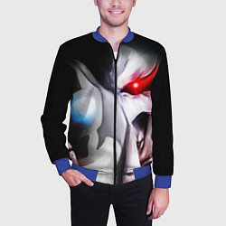 Бомбер мужской Overlord - Ainz Ooal Gown, цвет: 3D-синий — фото 2