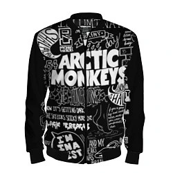 Бомбер мужской Arctic Monkeys: I'm in a Vest, цвет: 3D-черный