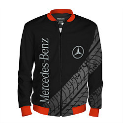 Бомбер мужской Mercedes AMG: Street Style, цвет: 3D-красный