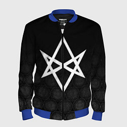 Бомбер мужской BRING ME THE HORIZON, цвет: 3D-синий