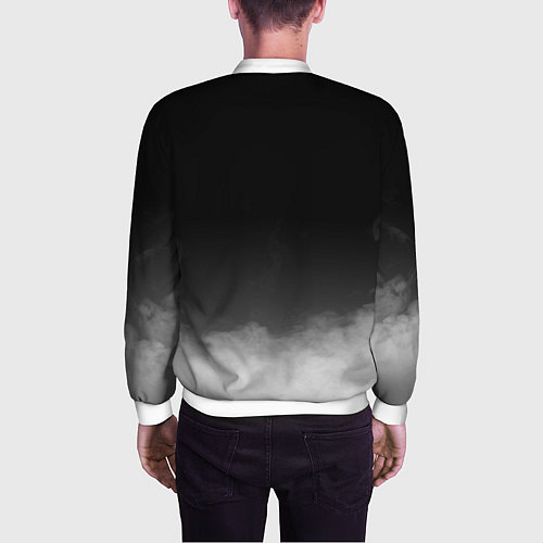 Мужской бомбер BMW / 3D-Белый – фото 4