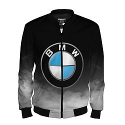Бомбер мужской BMW, цвет: 3D-черный