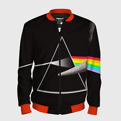Бомбер мужской PINK FLOYD, цвет: 3D-красный
