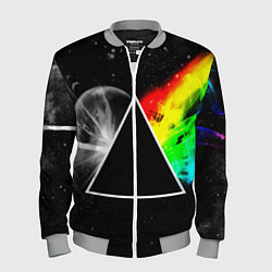 Бомбер мужской PINK FLOYD, цвет: 3D-меланж