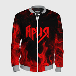 Бомбер мужской АРИЯ, цвет: 3D-меланж