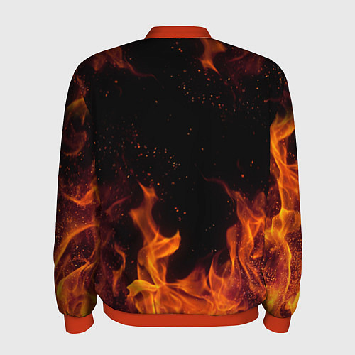 Мужской бомбер АРИЯ / 3D-Красный – фото 2