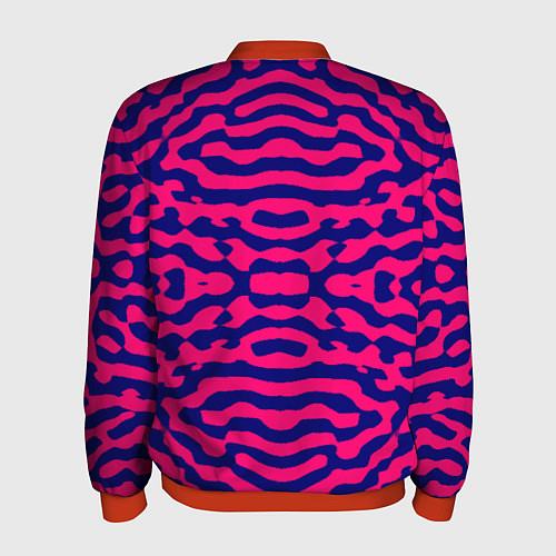 Мужской бомбер No name / 3D-Красный – фото 2