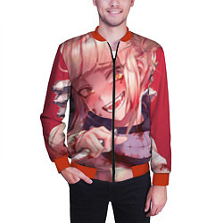 Бомбер мужской Тога Химико, цвет: 3D-красный — фото 2