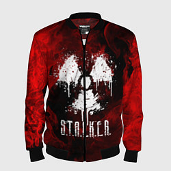Бомбер мужской STALKER 2, цвет: 3D-черный