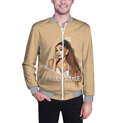 Бомбер мужской Ariana Grande Ариана Гранде, цвет: 3D-меланж — фото 2