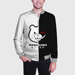 Бомбер мужской Monokuma, цвет: 3D-меланж — фото 2