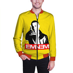 Бомбер мужской Eminem, цвет: 3D-красный — фото 2