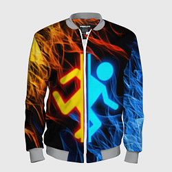 Бомбер мужской PORTAL, цвет: 3D-меланж