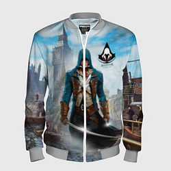 Бомбер мужской Assasin's creed, цвет: 3D-меланж