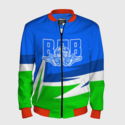 Бомбер мужской ВДВ, цвет: 3D-красный