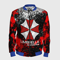 Бомбер мужской UMBRELLA CORP, цвет: 3D-синий
