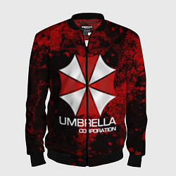 Бомбер мужской UMBRELLA CORP, цвет: 3D-черный