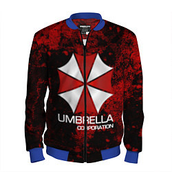 Бомбер мужской UMBRELLA CORP, цвет: 3D-синий