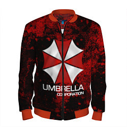 Бомбер мужской UMBRELLA CORP, цвет: 3D-красный