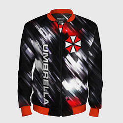 Бомбер мужской UMBRELLA CORPORATION, цвет: 3D-красный