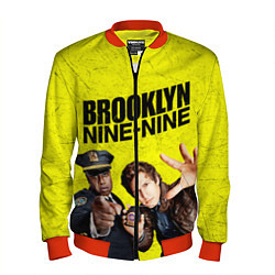 Бомбер мужской Brooklyn Nine-Nine, цвет: 3D-красный