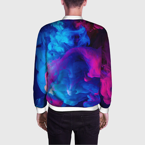 Мужской бомбер APEX LEGENDS / 3D-Белый – фото 4