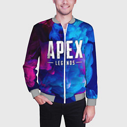 Бомбер мужской APEX LEGENDS, цвет: 3D-меланж — фото 2
