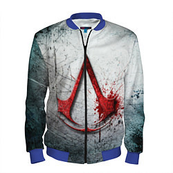 Бомбер мужской Assassins Creed, цвет: 3D-синий