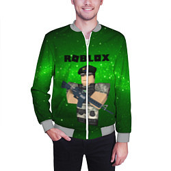 Бомбер мужской Roblox, цвет: 3D-меланж — фото 2