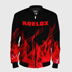 Бомбер мужской ROBLOX, цвет: 3D-черный