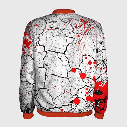 Мужской бомбер DEAD BY DAYLIGHT / 3D-Красный – фото 2