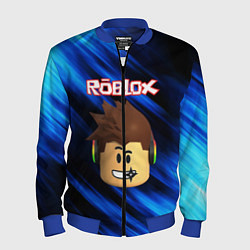 Бомбер мужской ROBLOX, цвет: 3D-синий