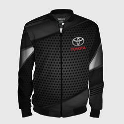 Бомбер мужской TOYOTA, цвет: 3D-черный