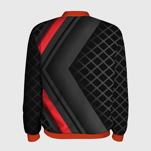 Мужской бомбер Mercedes-Benz / 3D-Красный – фото 2