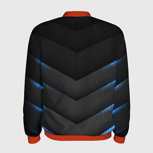 Мужской бомбер Mercedes-Benz / 3D-Красный – фото 2